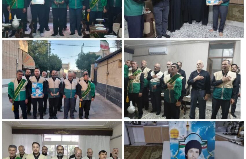 دیداروتکریم خانواده شهدا